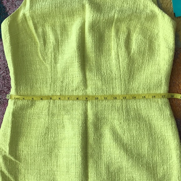 Per se Citron sleeveless summer tweed-like texture dress - Picture 10 of 13
